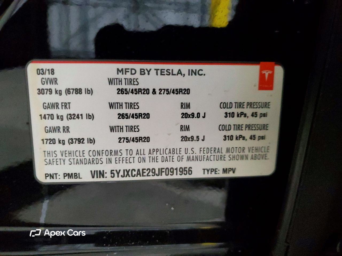 Tesla Model X 2018