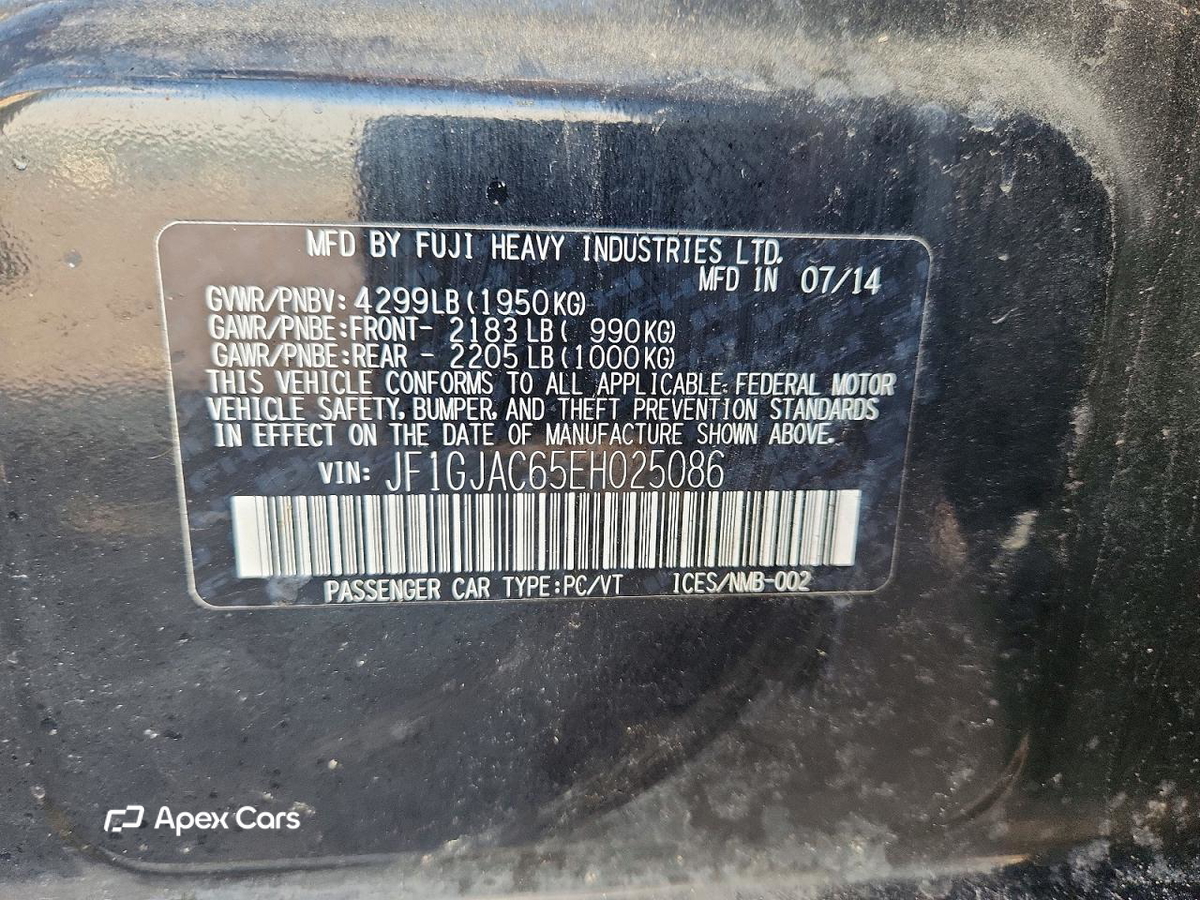 Subaru Impreza 2014