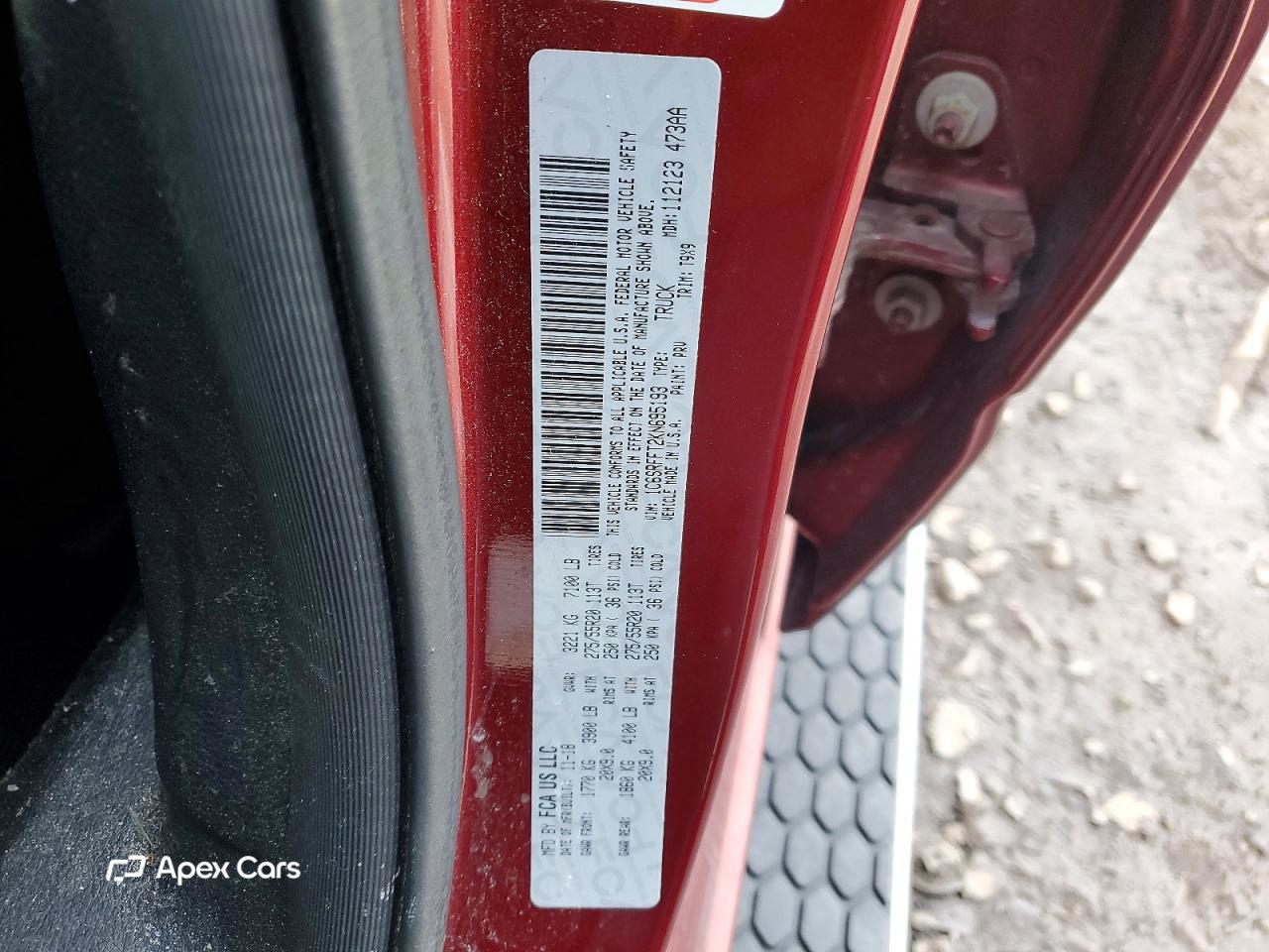 RAM 1500 2019