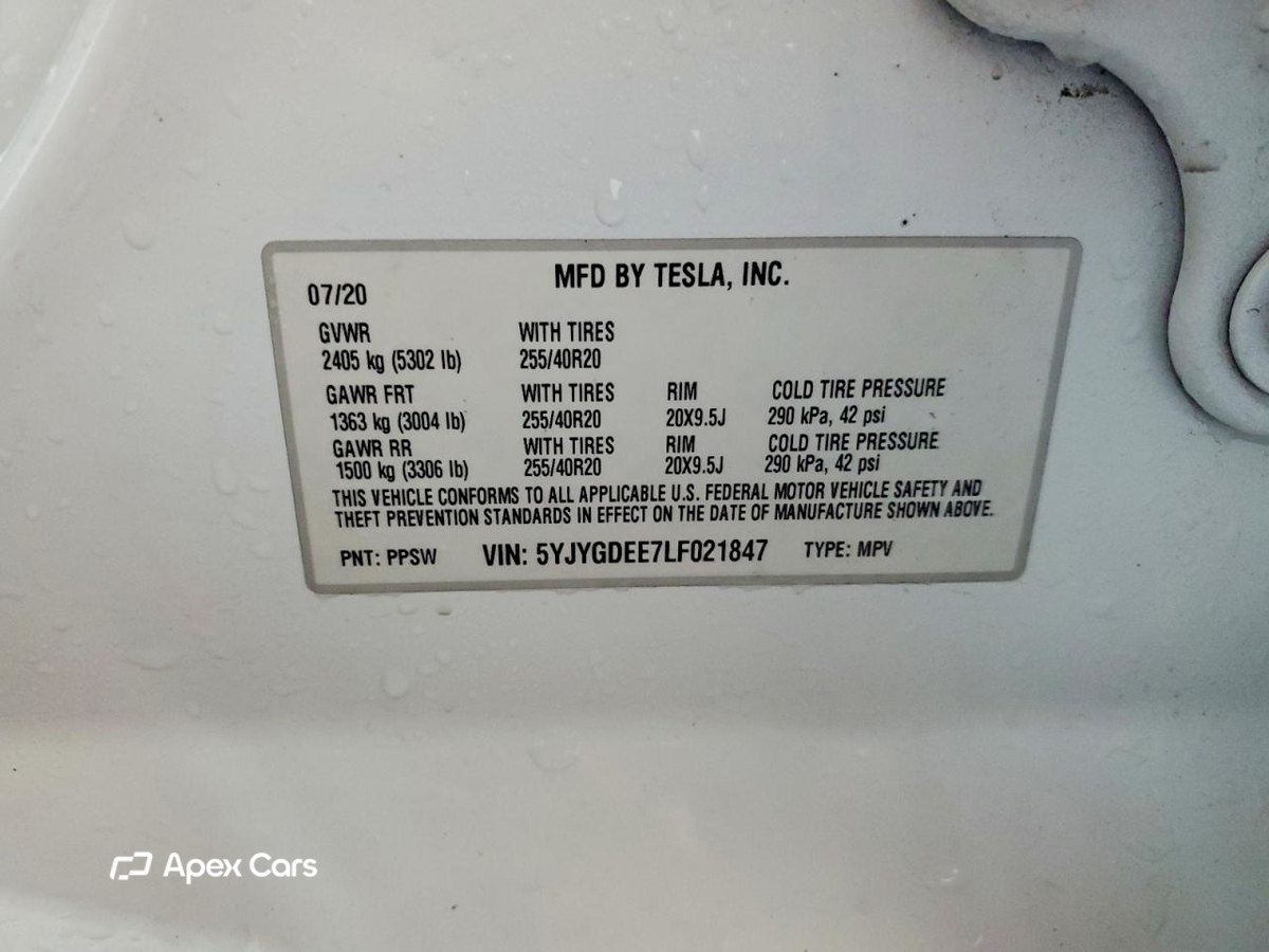 Tesla Model Y 2020