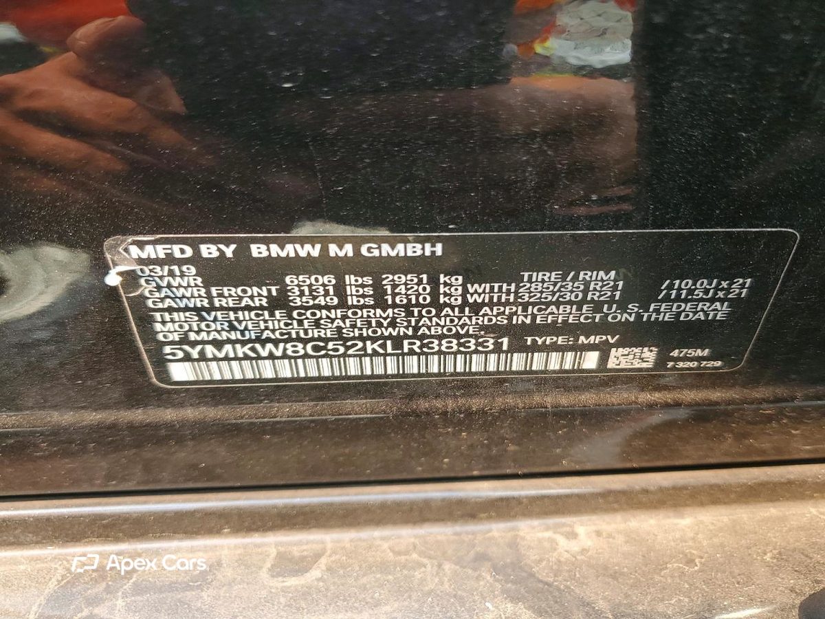 BMW X6 2019