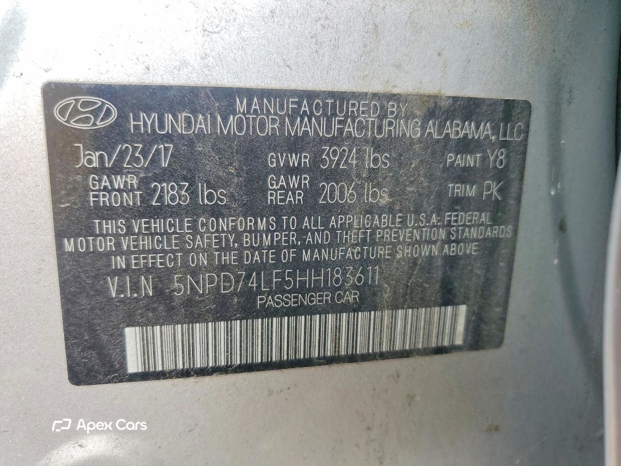 Hyundai Elantra 2017