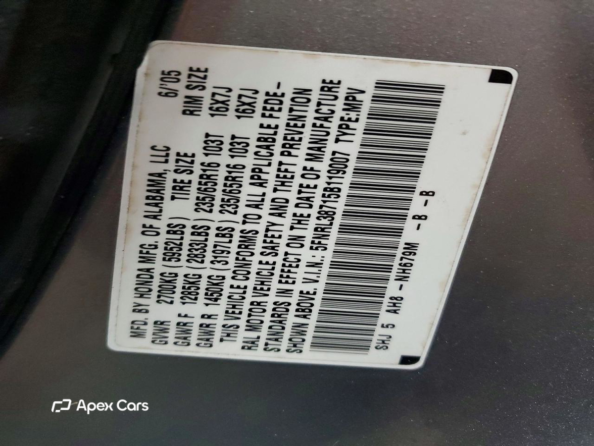 Honda Odyssey 2005