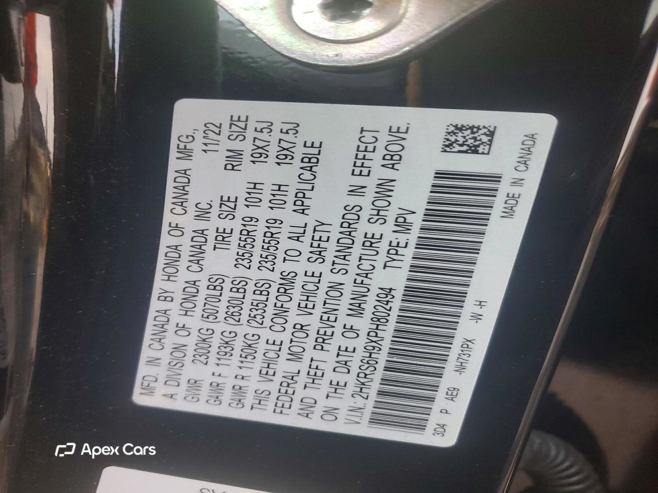 Honda CR-V 2023