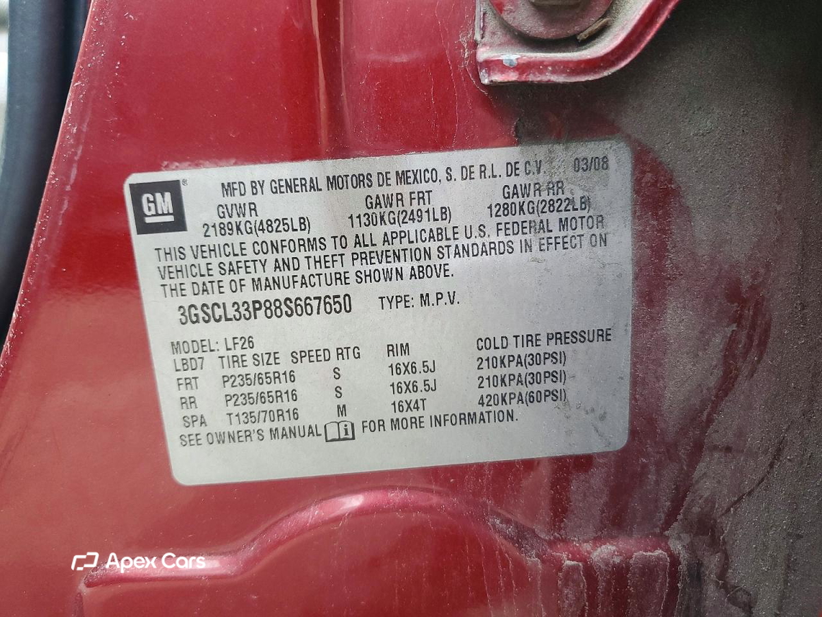 Saturn VUE 2008