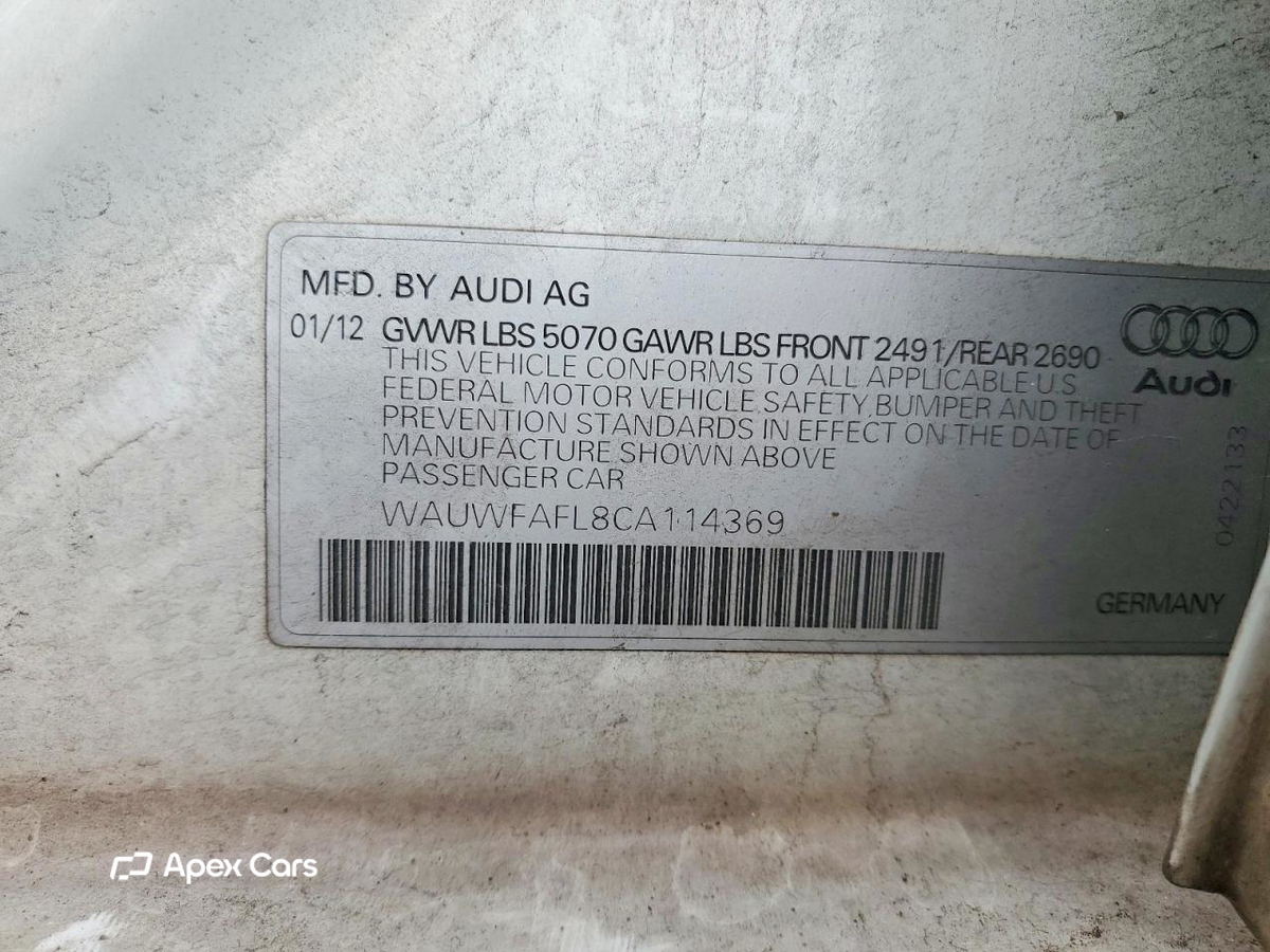 Audi A4 2012