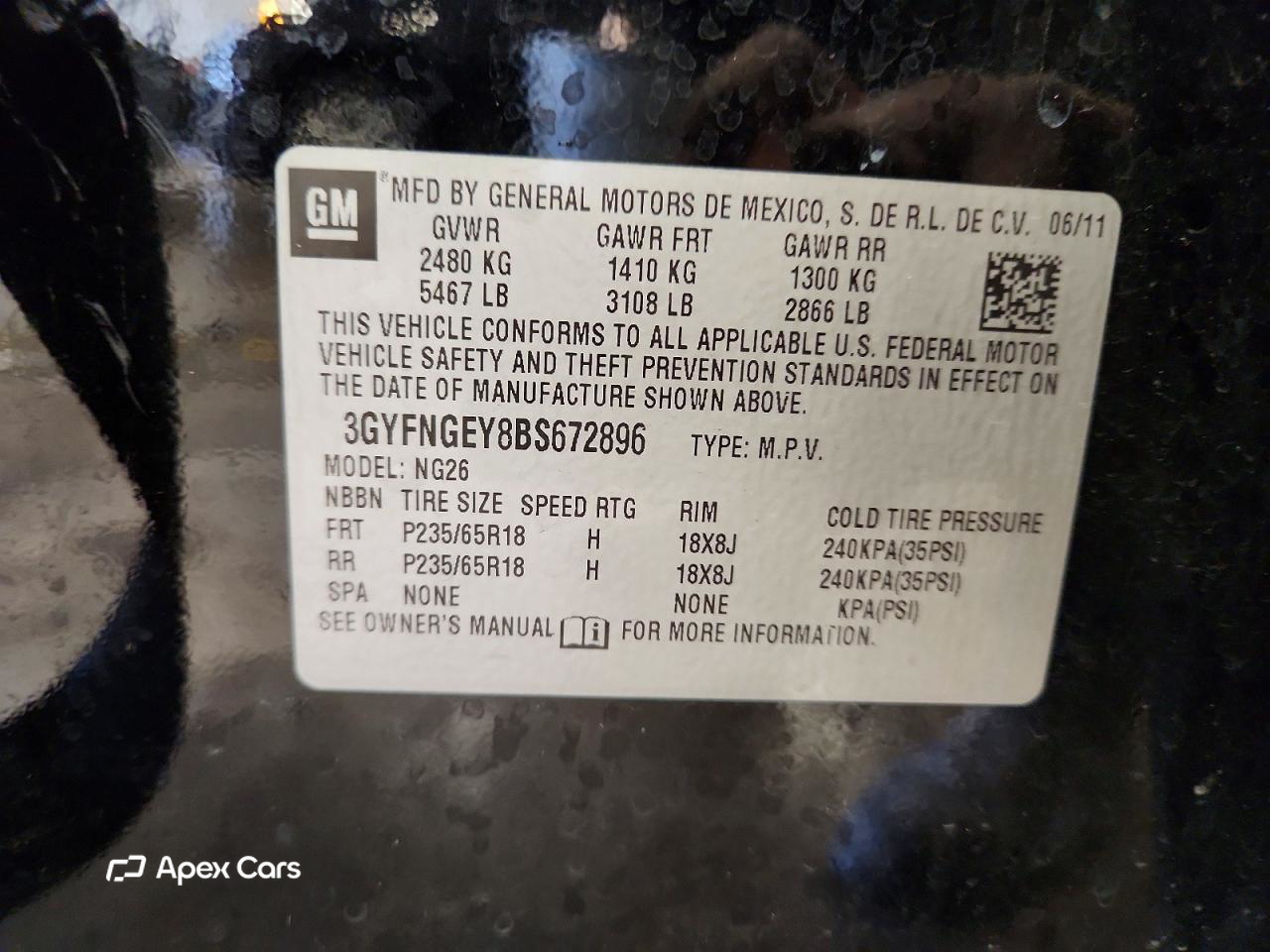 Cadillac SRX 2011