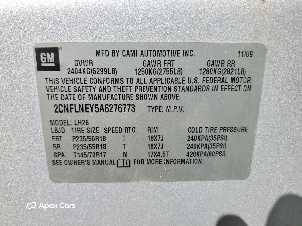 Chevrolet Equinox 2010