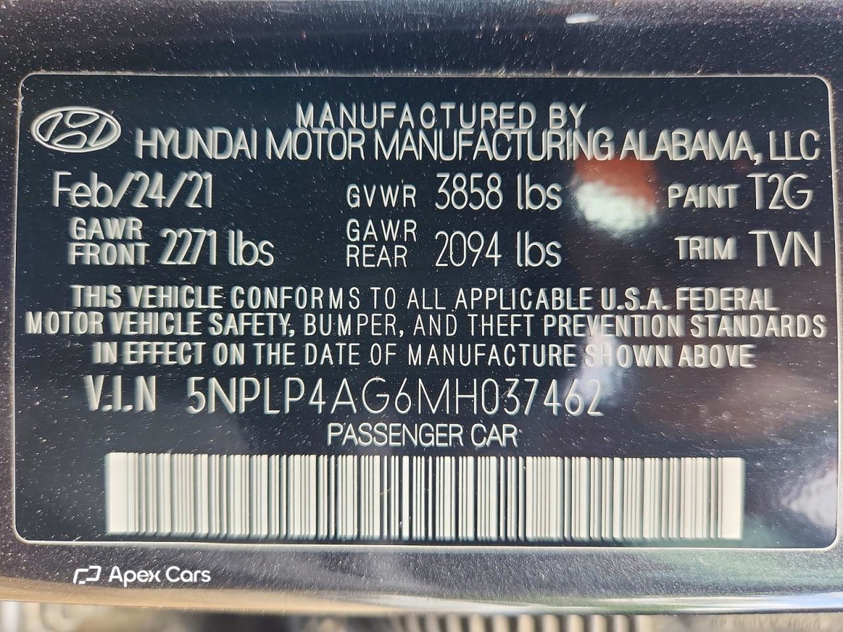 Hyundai Elantra 2021