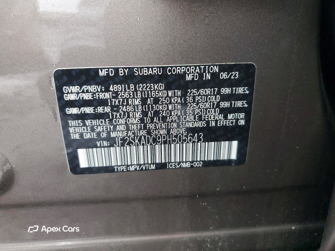 Subaru Forester 2023