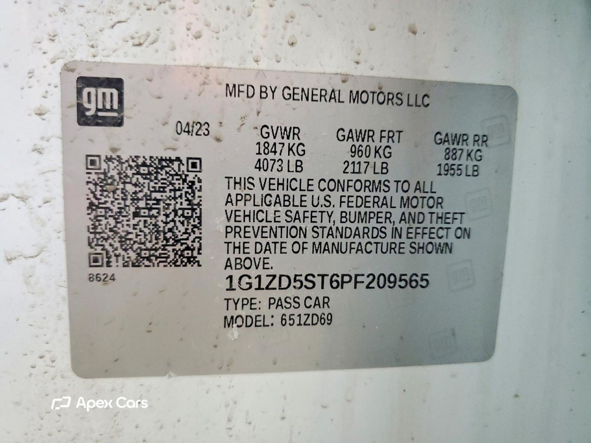 Chevrolet Malibu 2023