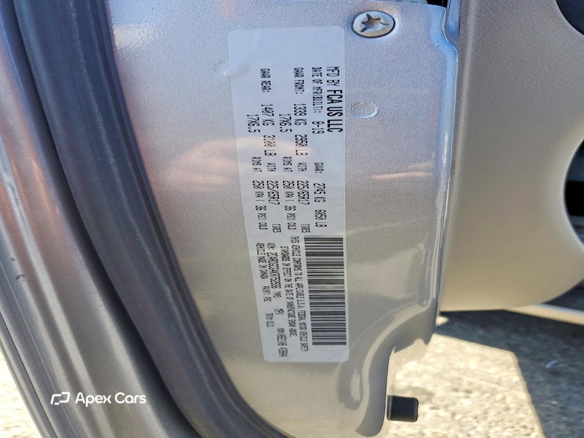 Dodge Caravan 2019
