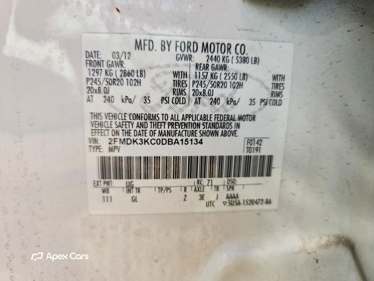 Ford Edge 2013