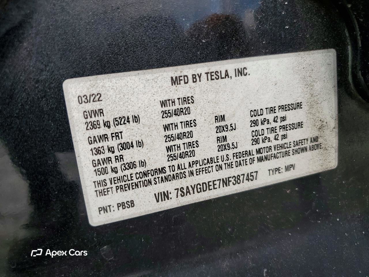 Tesla Model Y 2022