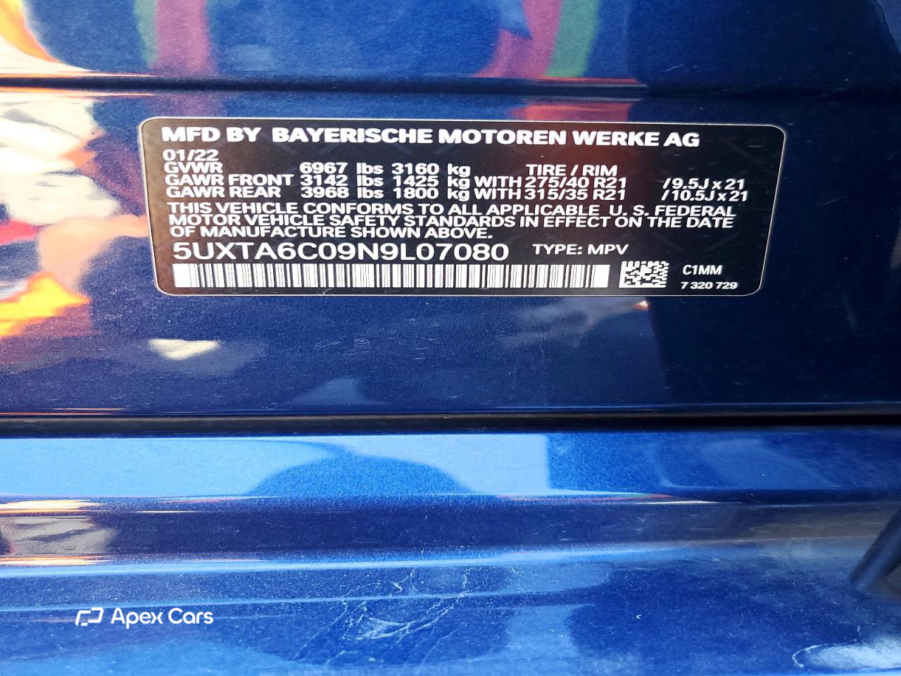 BMW X5 2022