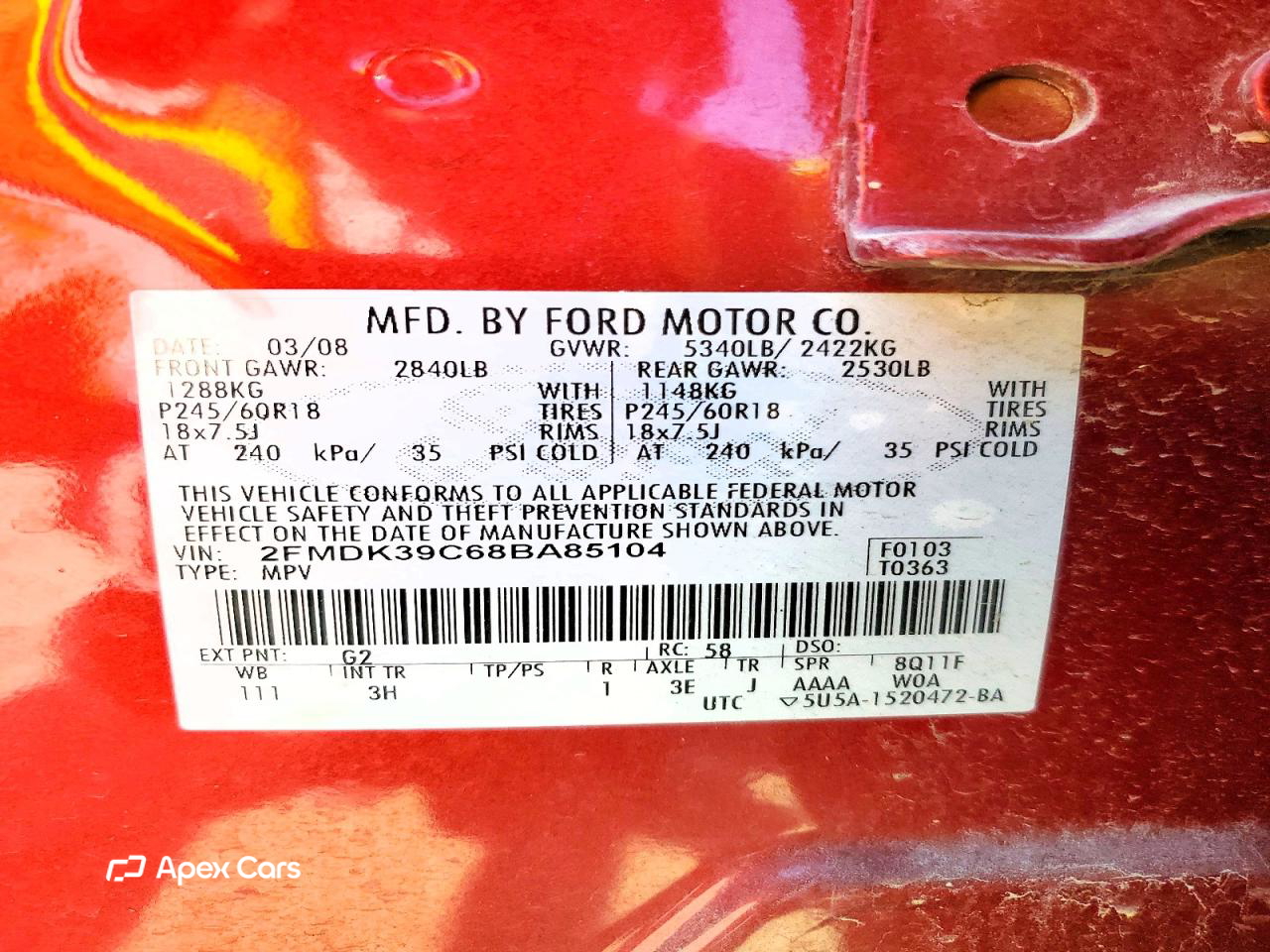 Ford Edge 2008