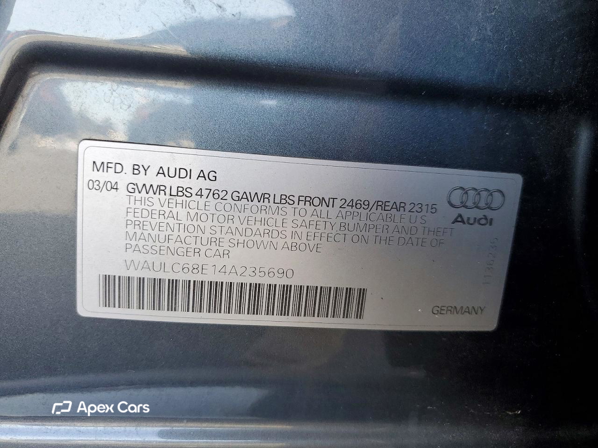 Audi A4 2004