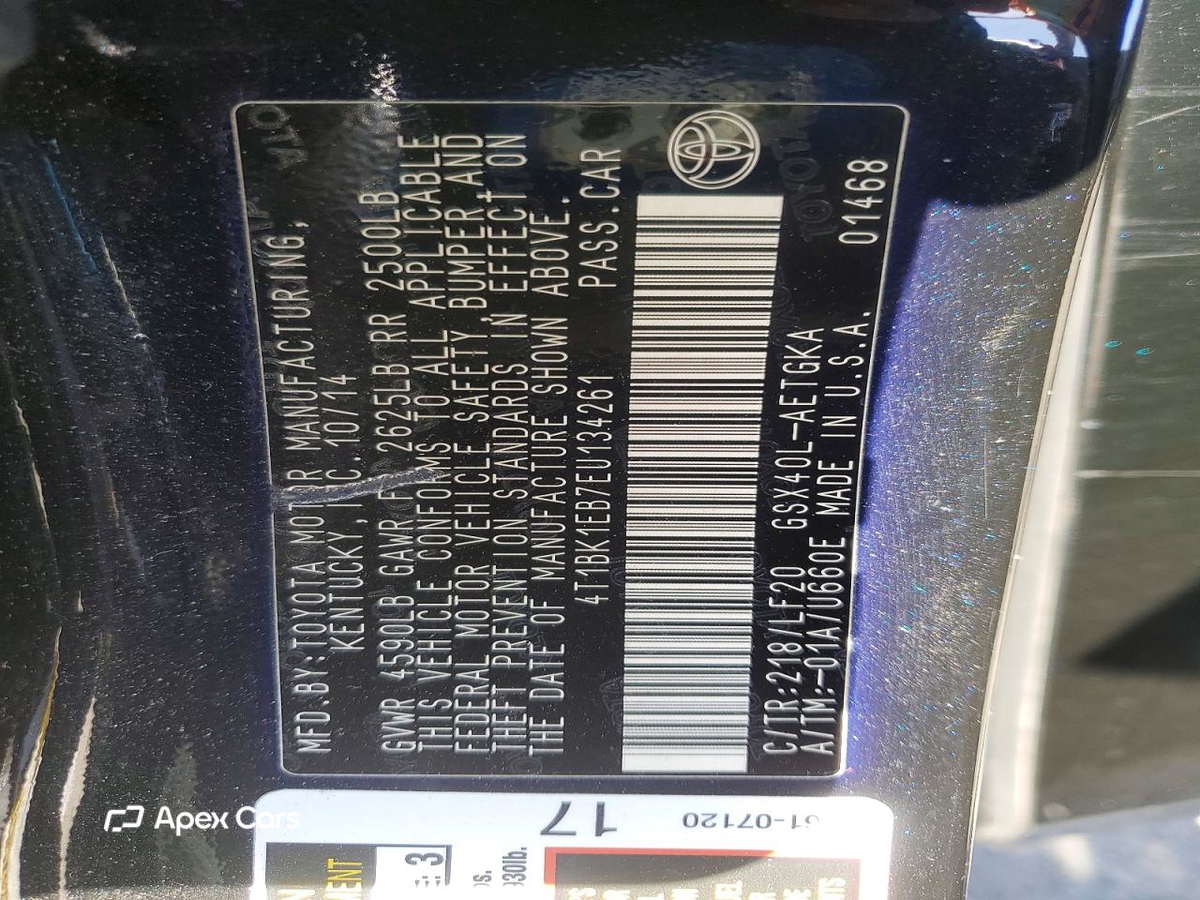 Toyota Avalon 2014