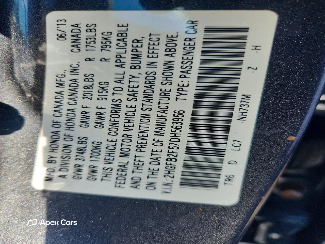 Honda Civic 2013