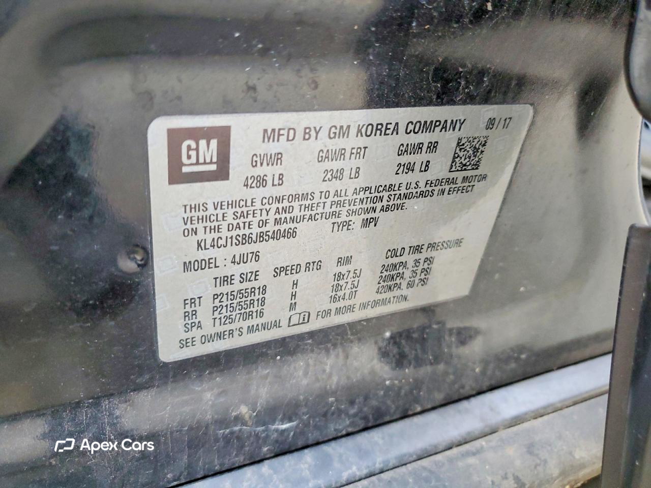 Buick Encore 2018
