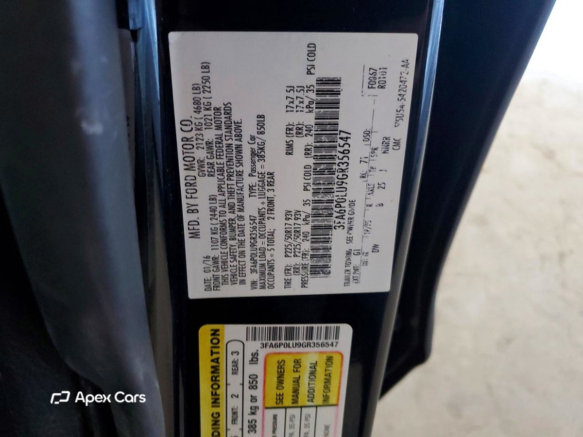 Ford Fusion 2016