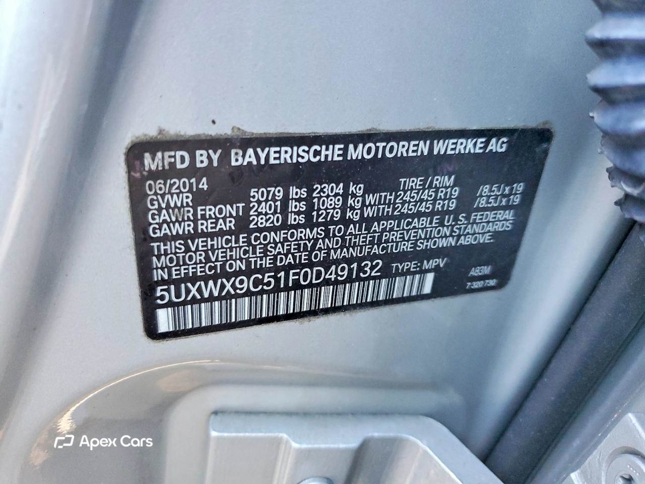 BMW X3 2015