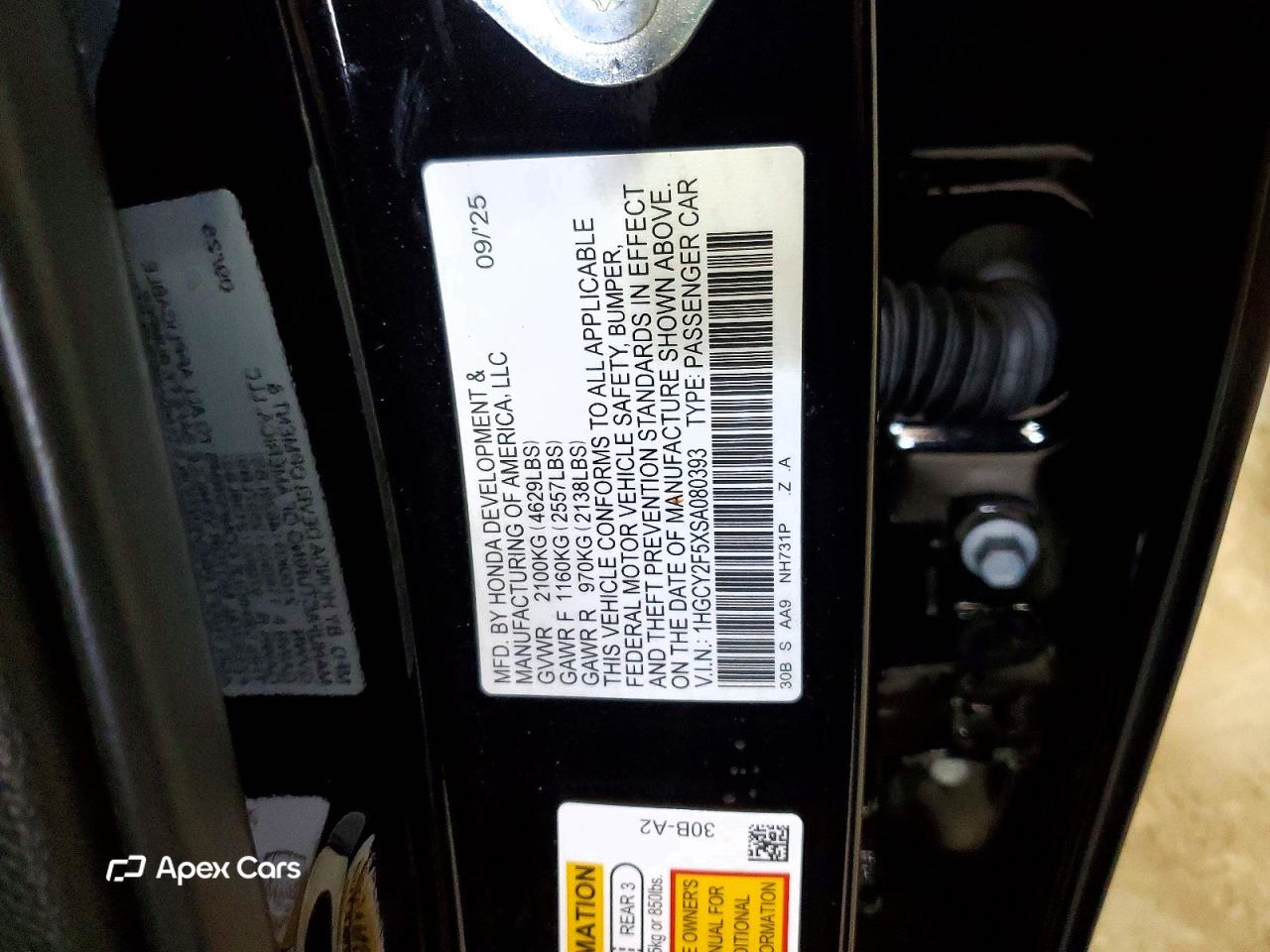 Honda Accord 2025