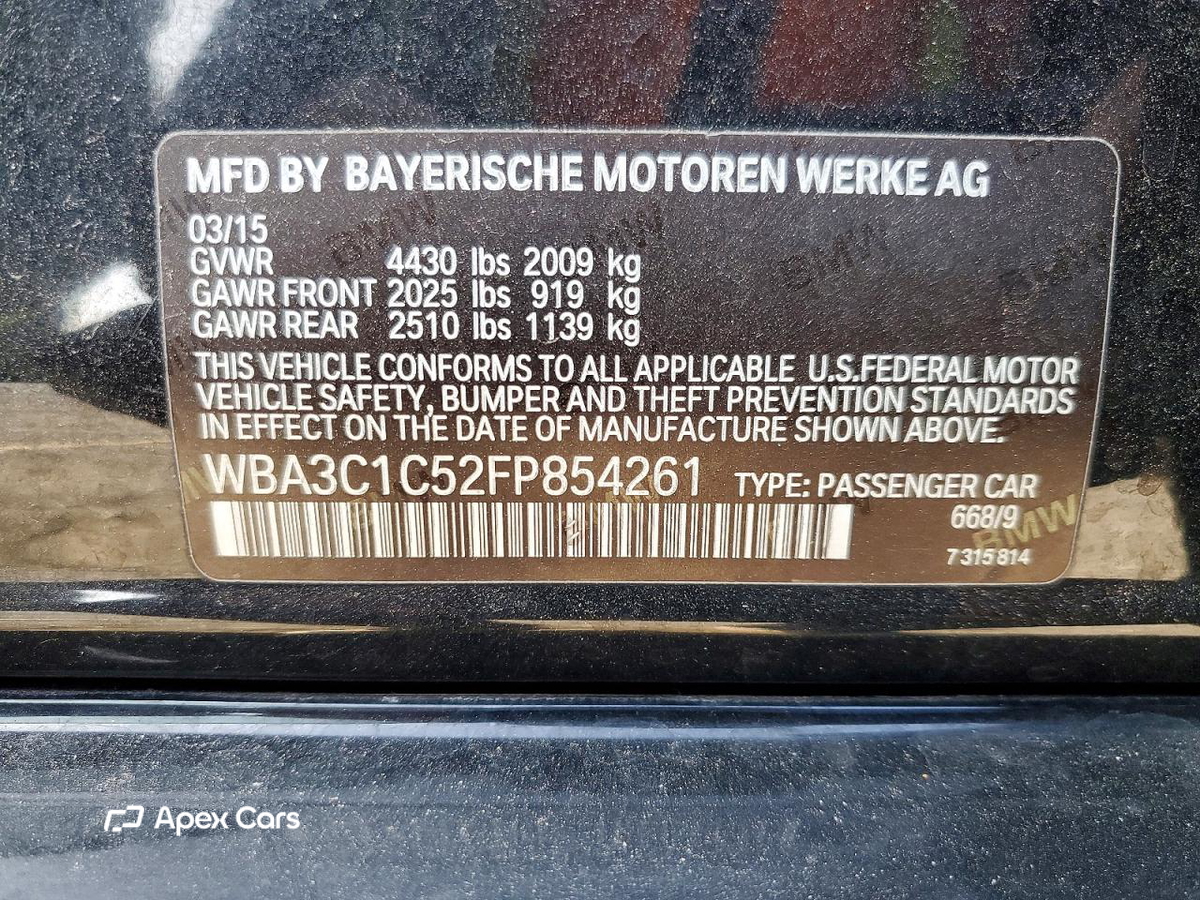 BMW Series 3 2015