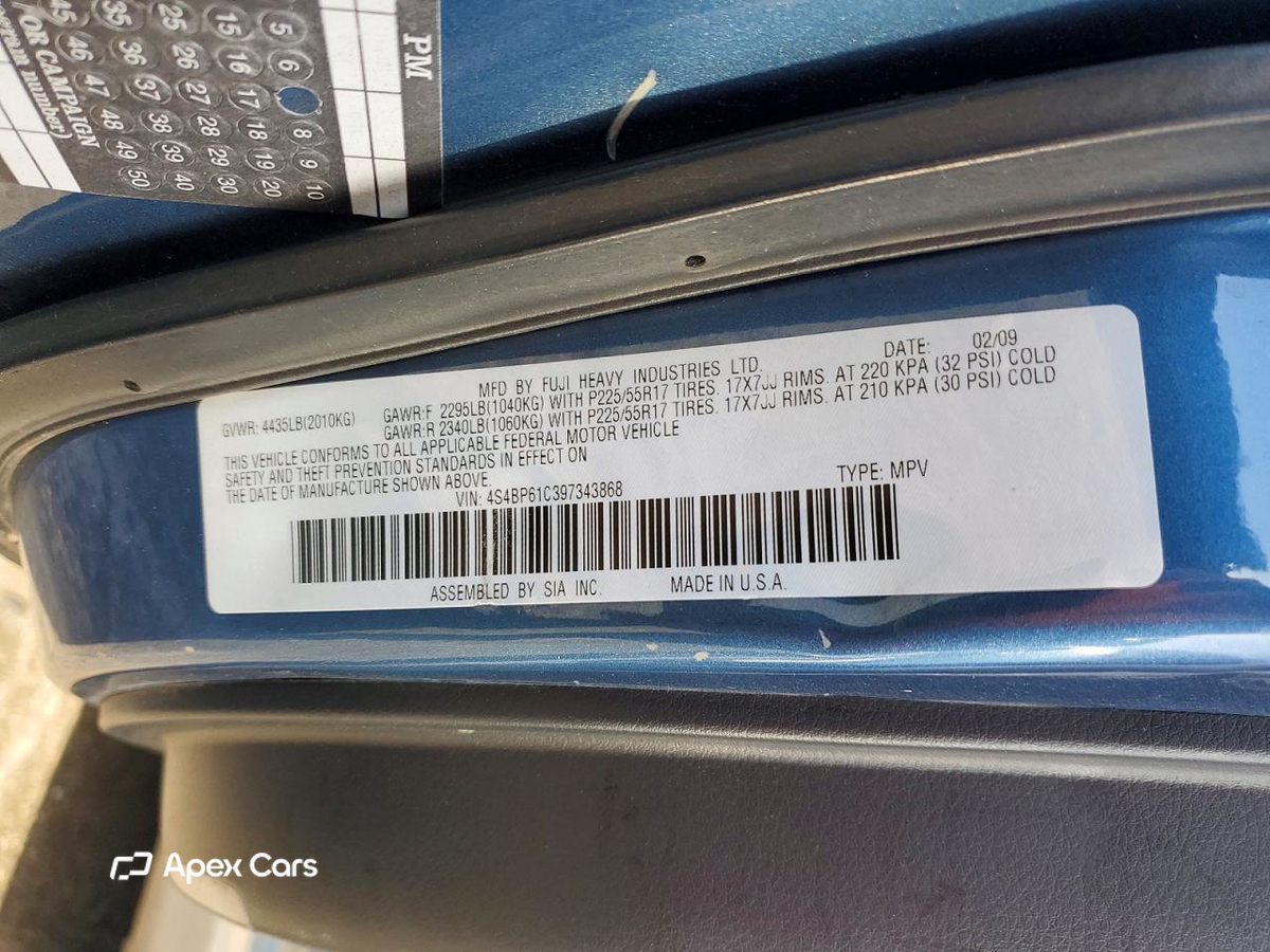Subaru Outback 2009