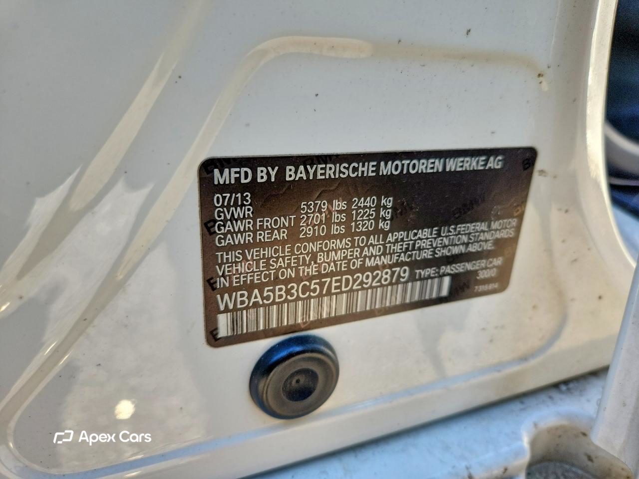 BMW Series 5 2014