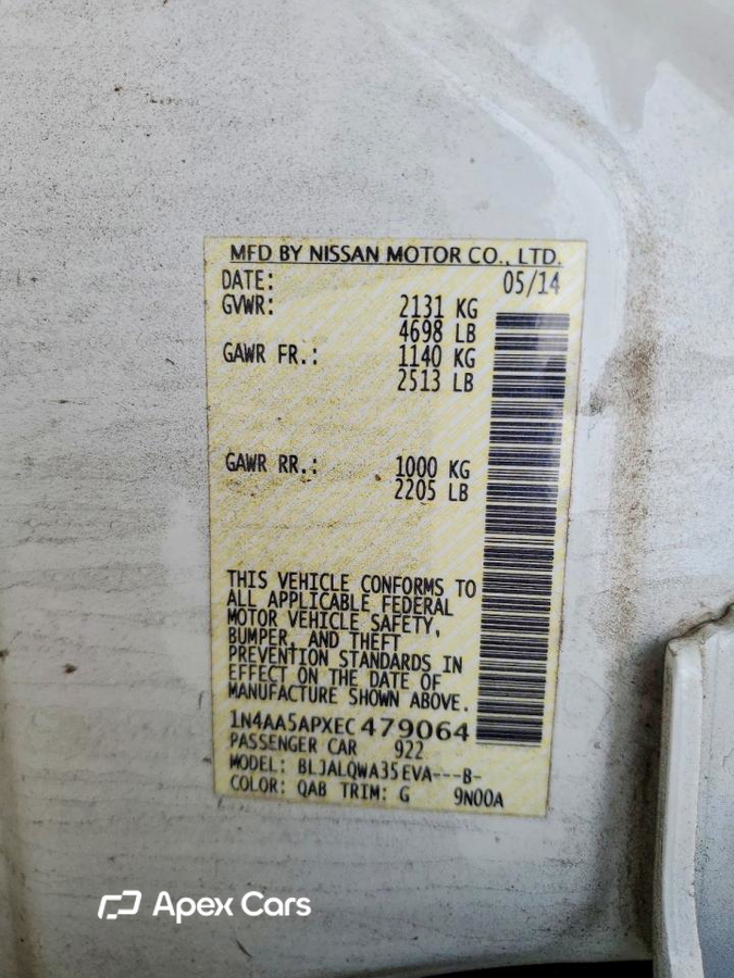 Nissan Maxima 2014