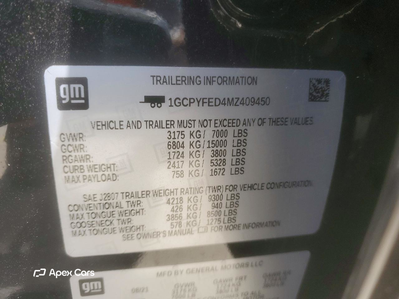 Chevrolet Silverado 2021
