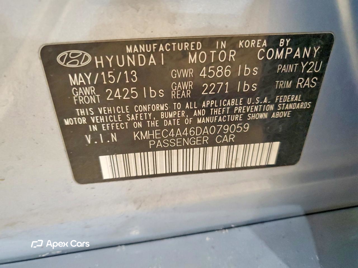 Hyundai Sonata 2013