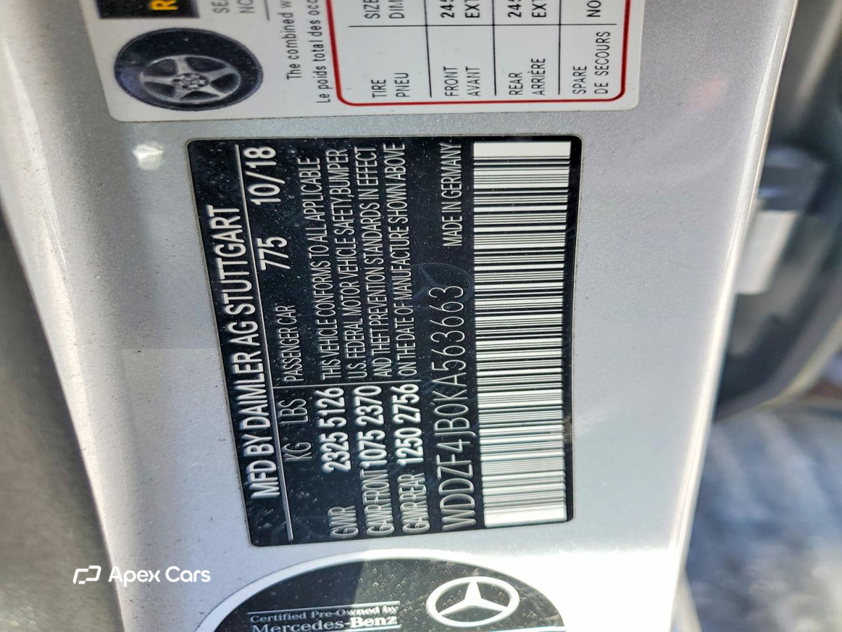 Mercedes-Benz E-klasse 2019