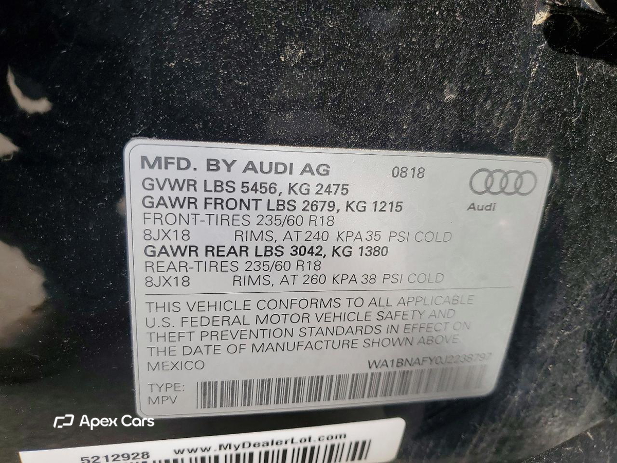 Audi Q5 2018