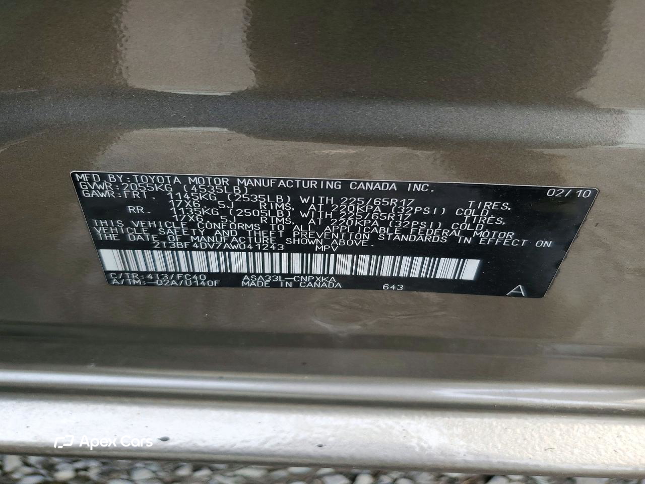 Toyota RAV 4 2010