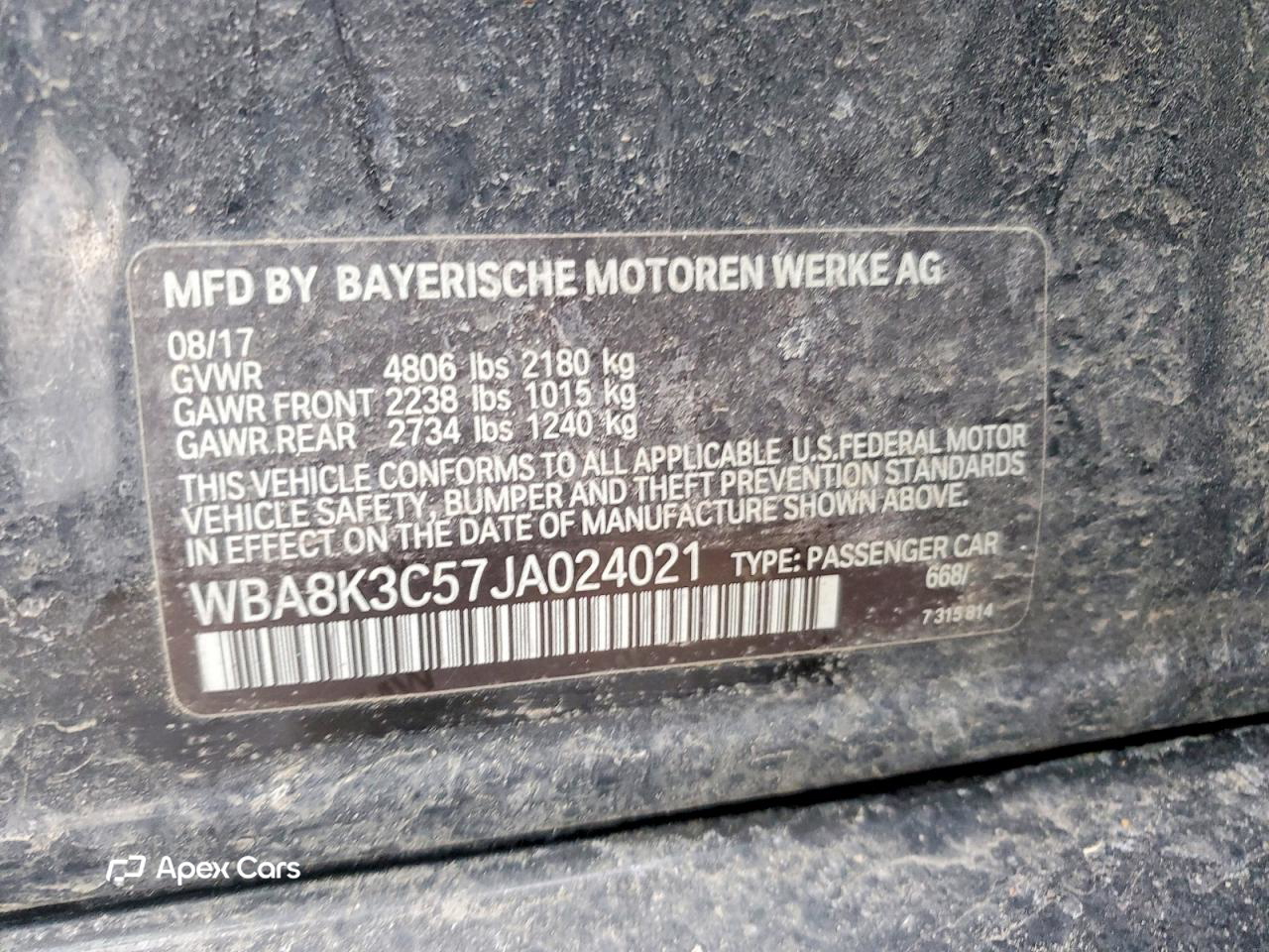 BMW Series 3 2018