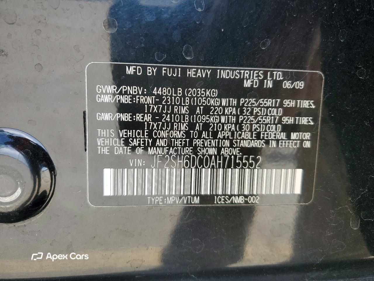 Subaru Forester 2010