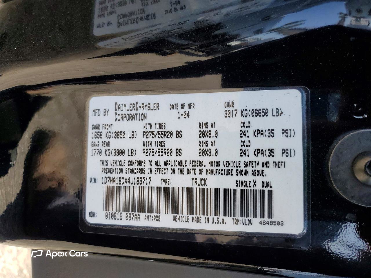 Dodge RAM 2004