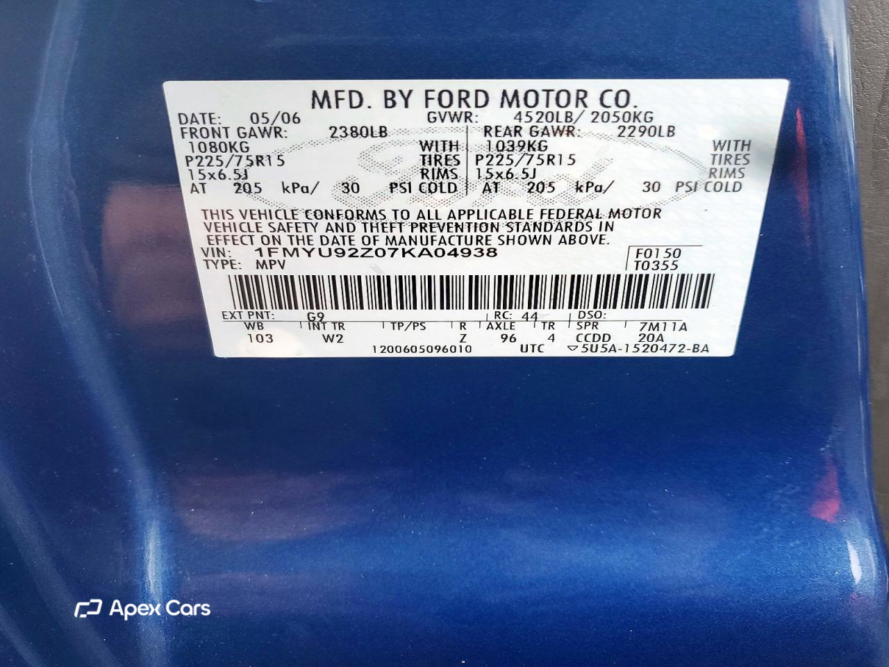 Ford Escape 2007