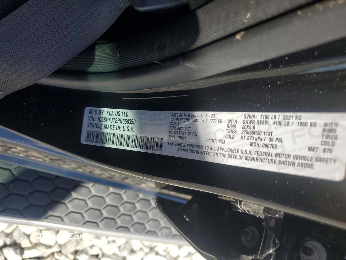 RAM 1500 2023