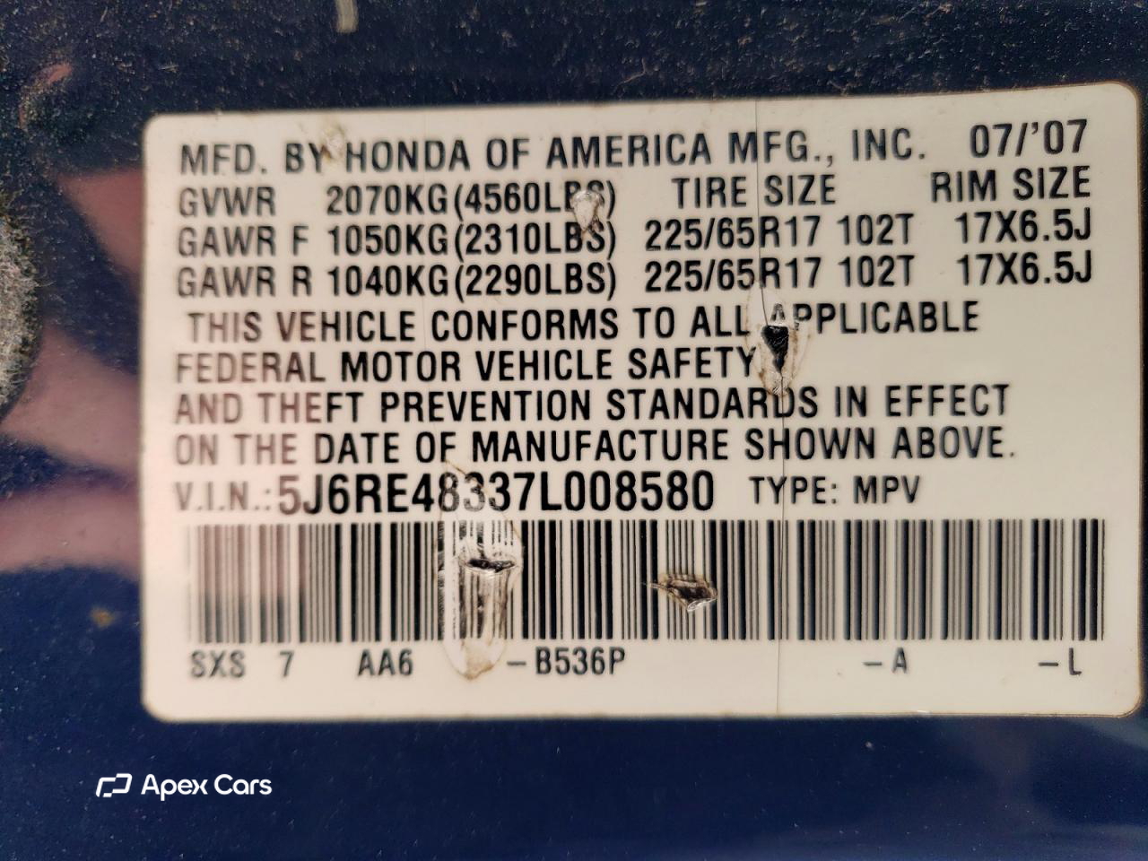 Honda CR-V 2007