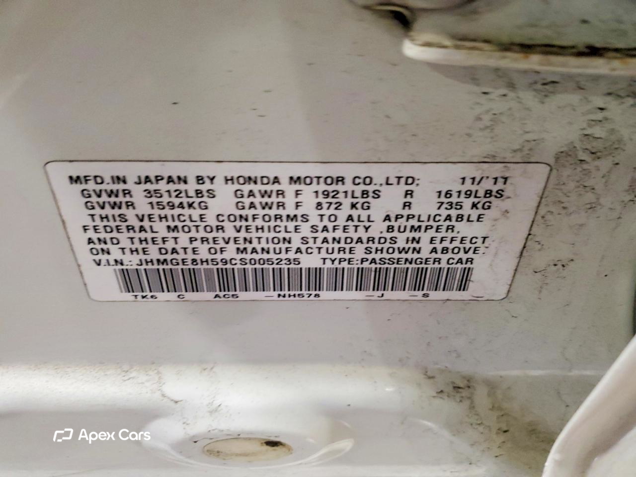 Honda Fit 2012