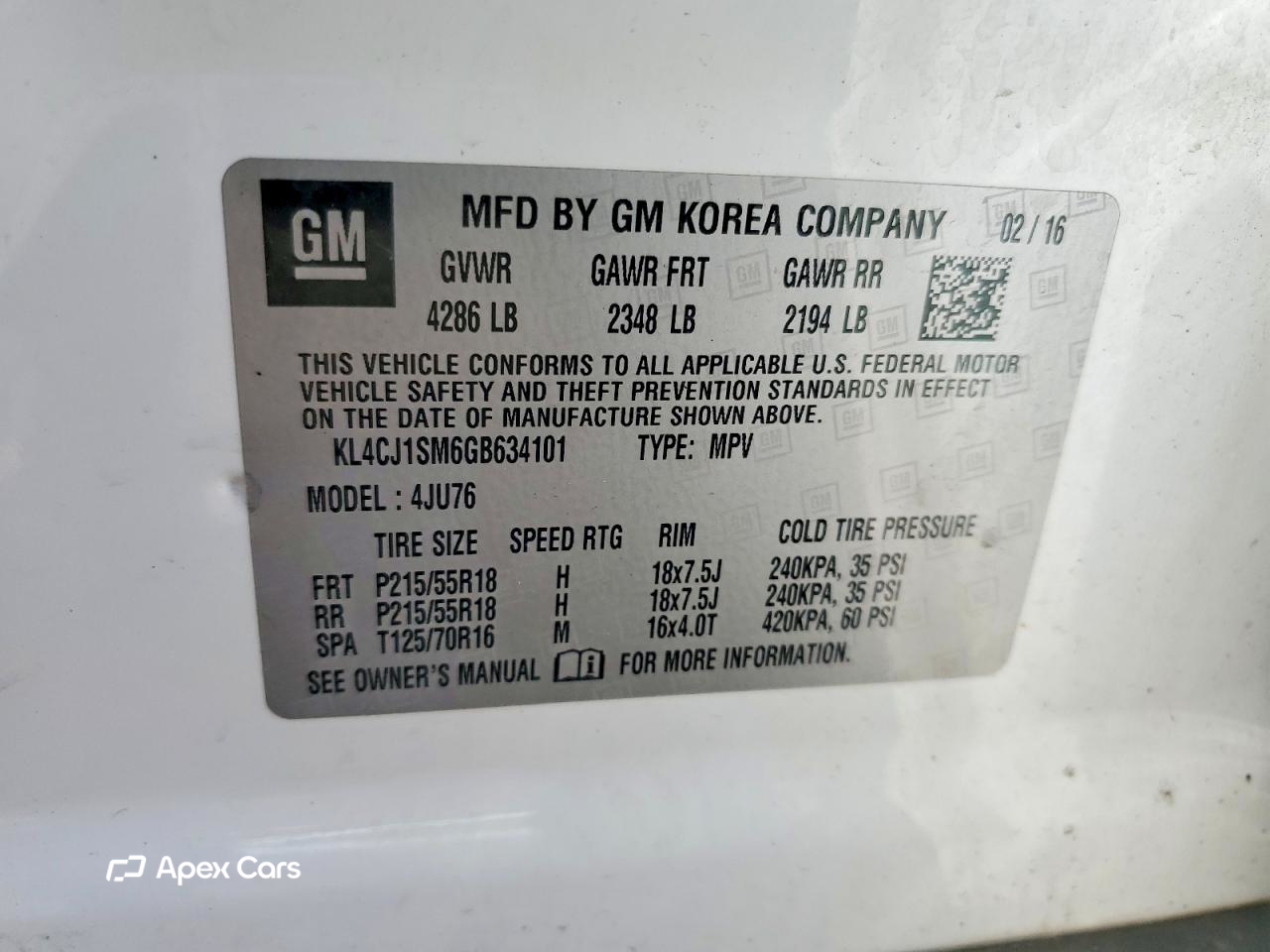 Buick Encore 2016