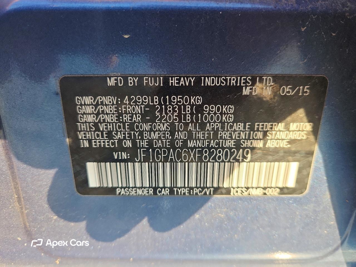 Subaru Impreza 2015