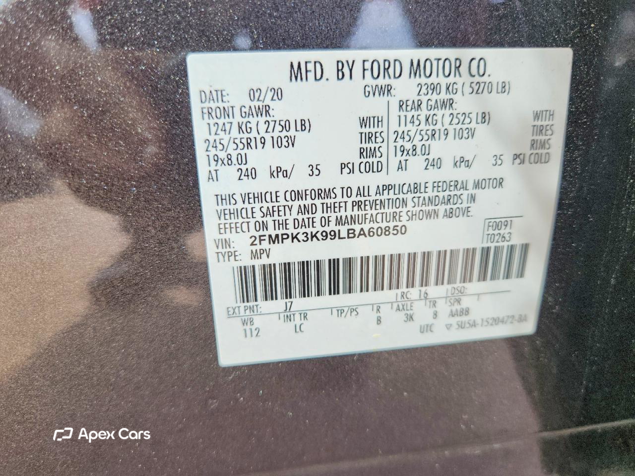 Ford Edge 2020