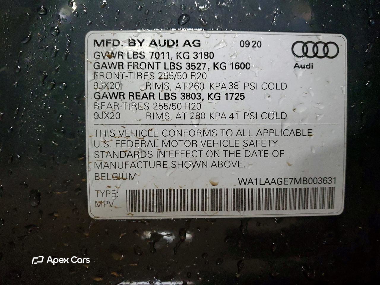 Audi e-tron 2021
