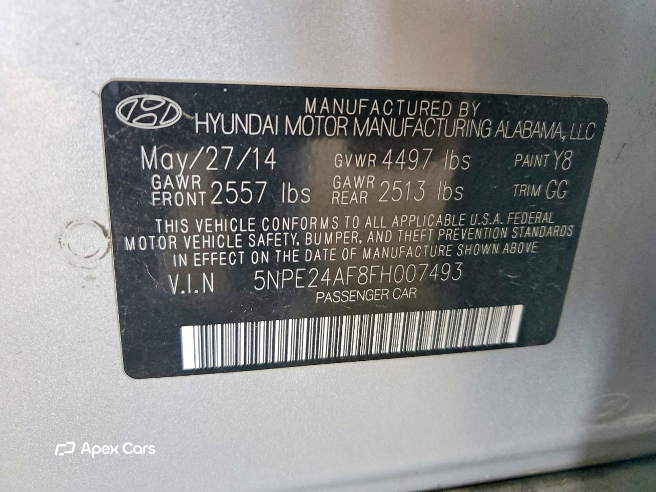 Hyundai Sonata 2015