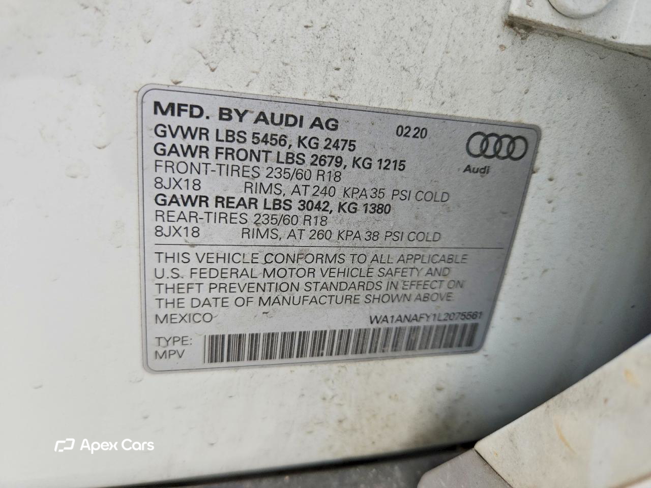 Audi Q5 2020