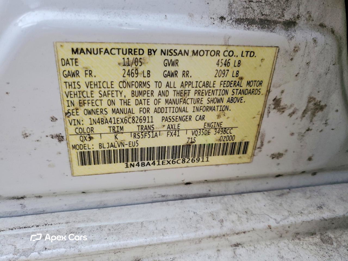 Nissan Maxima 2006